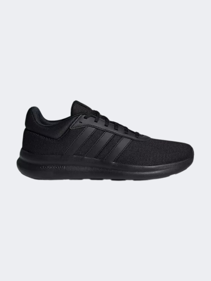 Adidas Lite Racer 4 Men Sportswear Shoes Black Grey