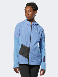 Salewa Pedroc Wind Women Hiking Jacket Morning Blue