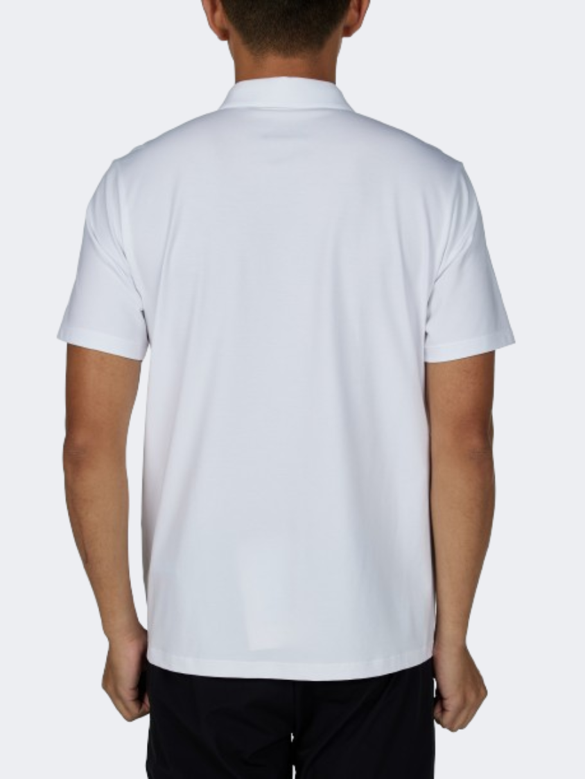 Anta Metropolitan Men Training Polo Short Sleeve White