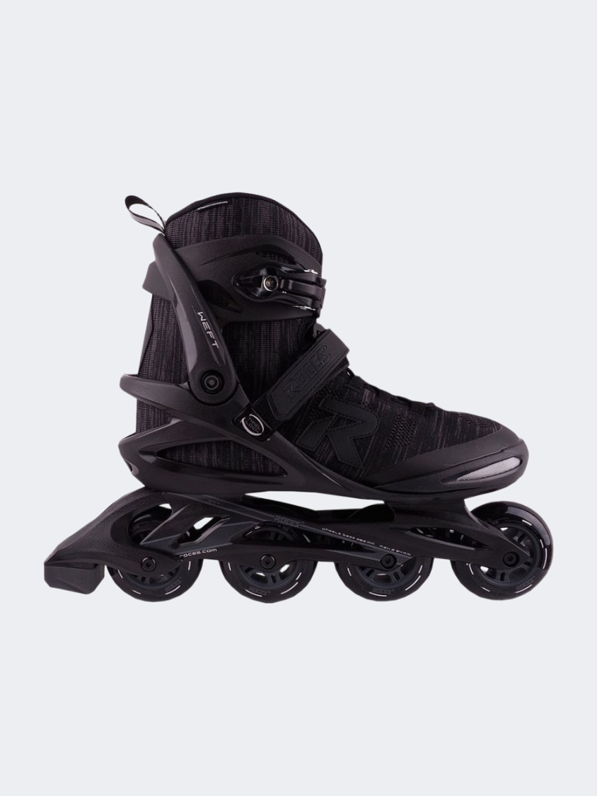 Roces Weft Thread Unisex InLine Sk Roller Skates Black/Charcoal