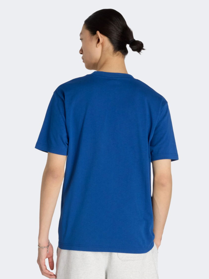 New Balance Athletics Cotton Men Lifestyle T-Shirt Galaxy Blue