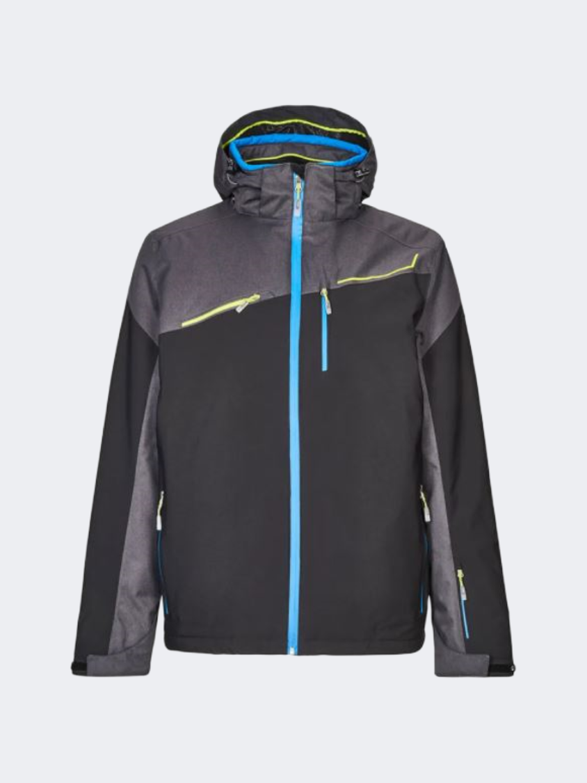 Killtec Den Unisex Skiing Jacket Anthracite Melange