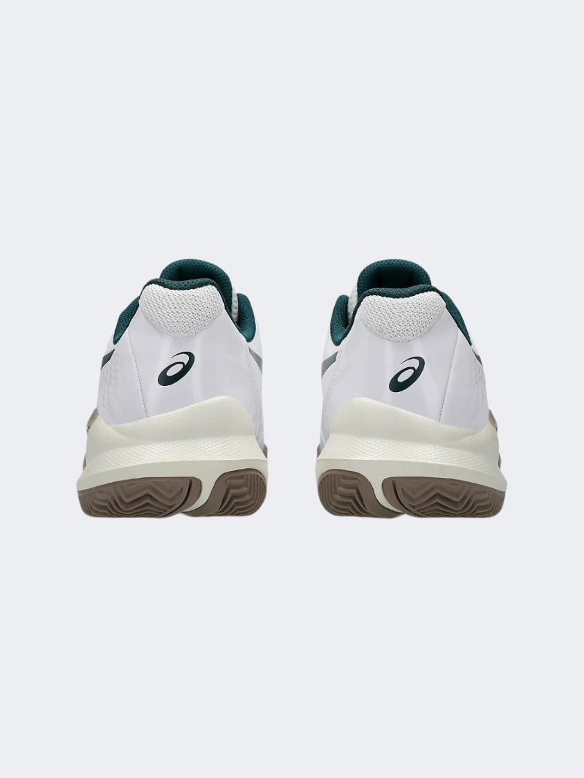 Asics Gel Challenger 14 Clay Men Tennis Shoes White/Saxon Green