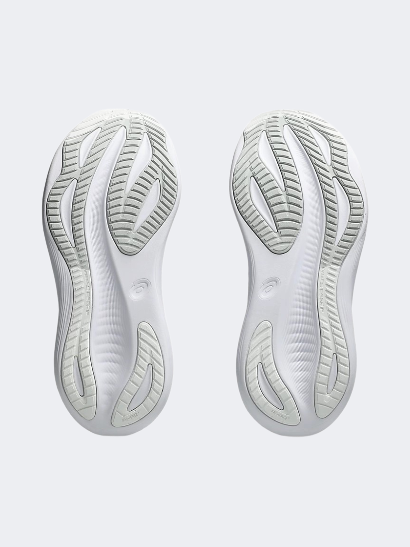 Asics Gel Nimbus 27 Women Running Shoes White/Glacier Grey