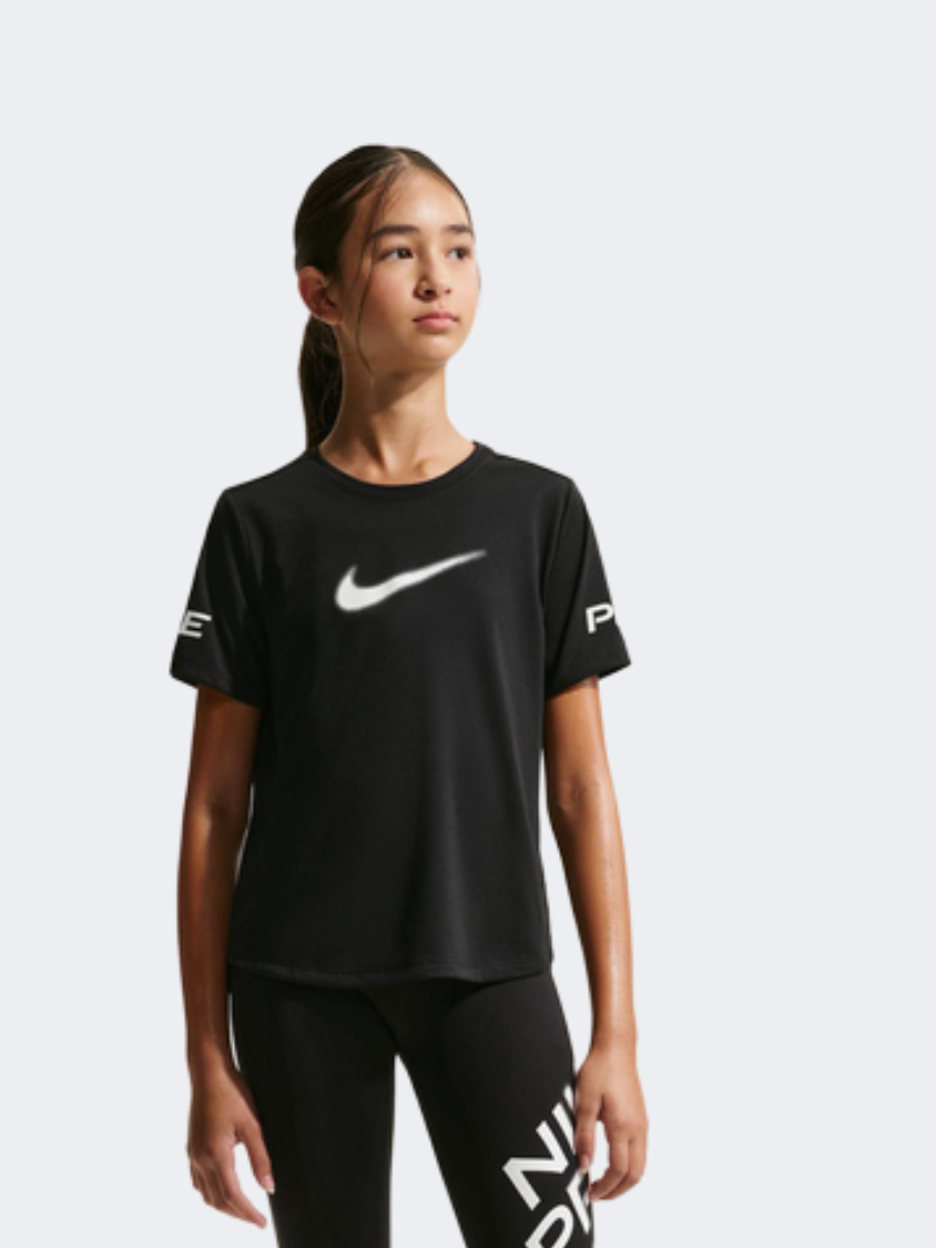 nike pro t shirt black
