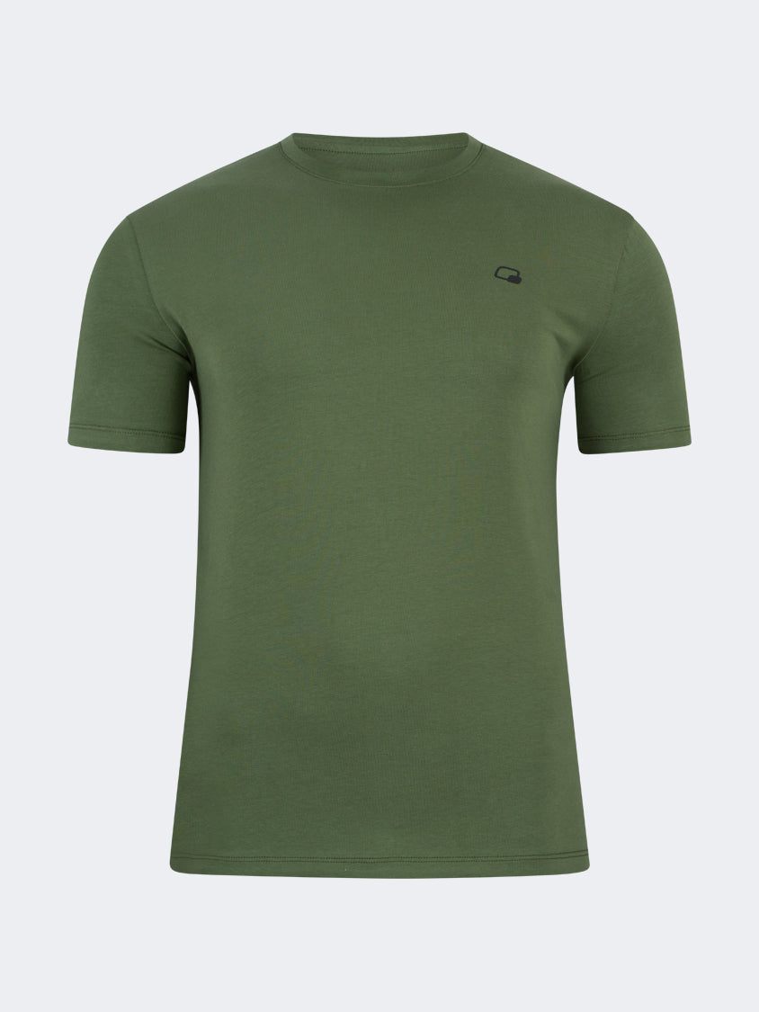 Top Ten Comfortable Men Lifestyle T-Shirt R-Neck Olive