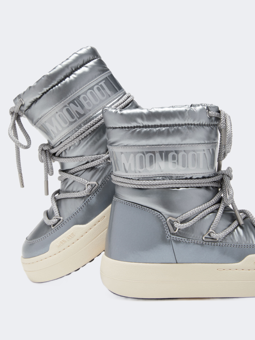Moonboot Junior Park Kids After Ski Boot Silver