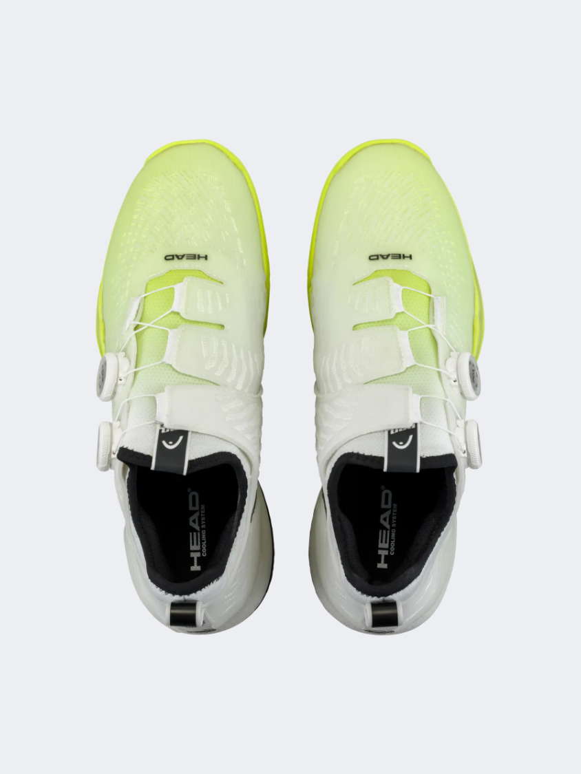 Head Endure Pro Boa Men Tennis Shoes White/Yellow
