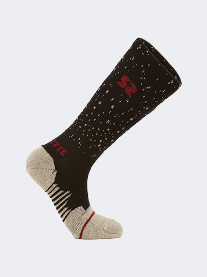 Socksette Dots Women Lifestyle Sock Grey/Black
