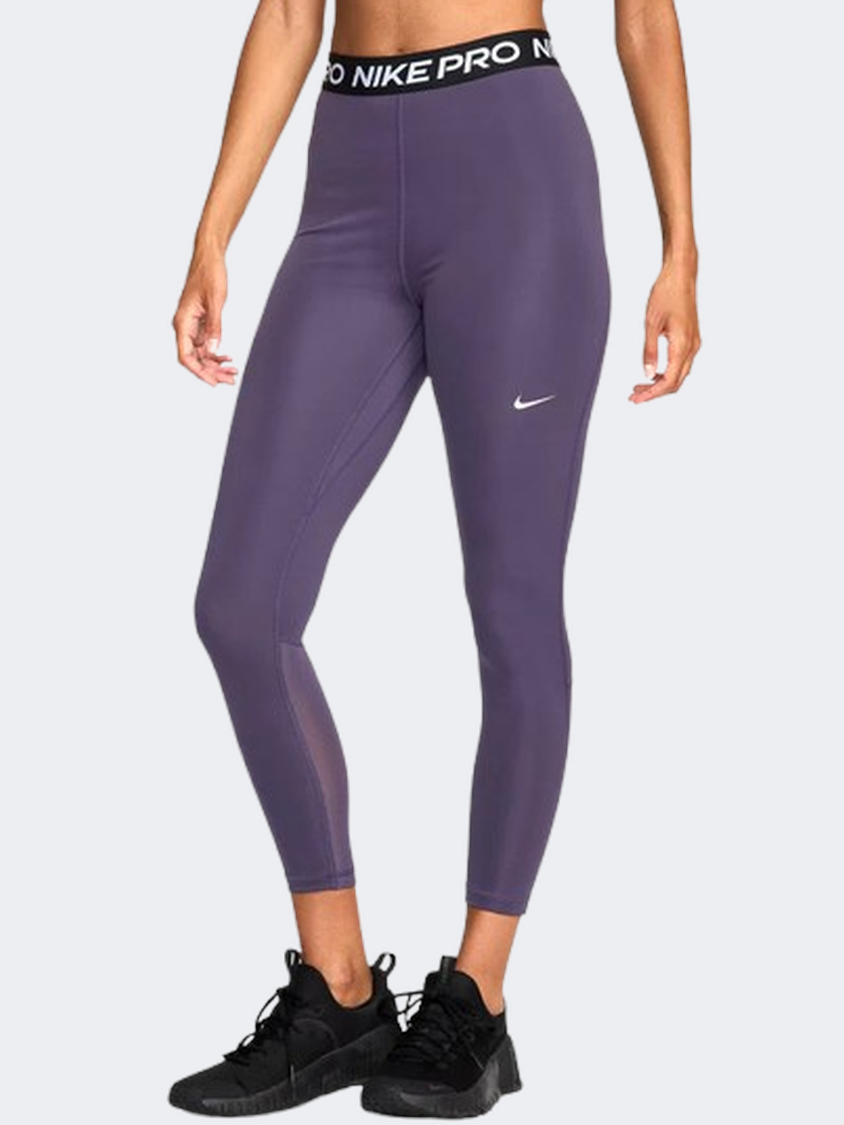 Nike Pro 365 High Rise Women Training Tight Dark Raisin