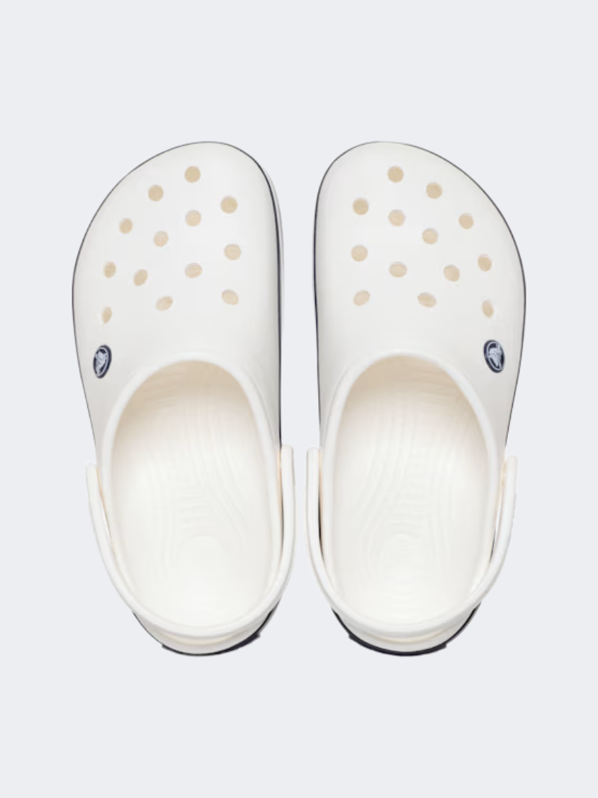 Crocs Crocband Unisex Lifestyle Clog White/White/Navy