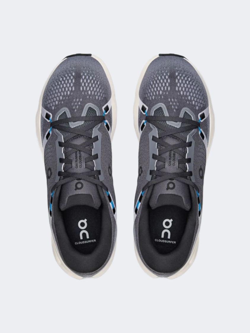 On Cloudsurfer 2 Men Running Shoes Black/Malibu