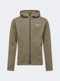 Salewa Puez Rocca Hooded Men Hiking Jacket Quicksand