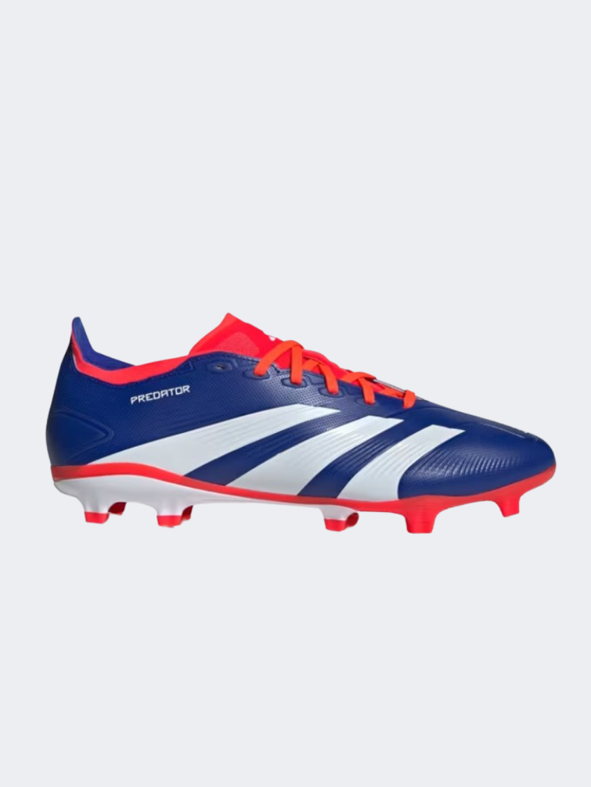 Adidas Predator Leage Fg Men Football Shoes Blue White Red