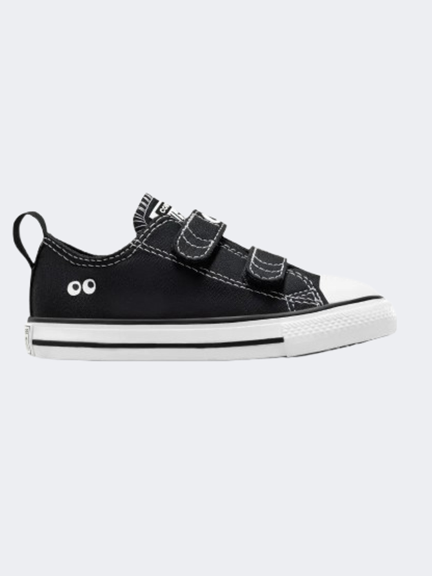 Converse Chuck Taylor All Star 2V Infant Unisex Lifestyle Shoes Black White