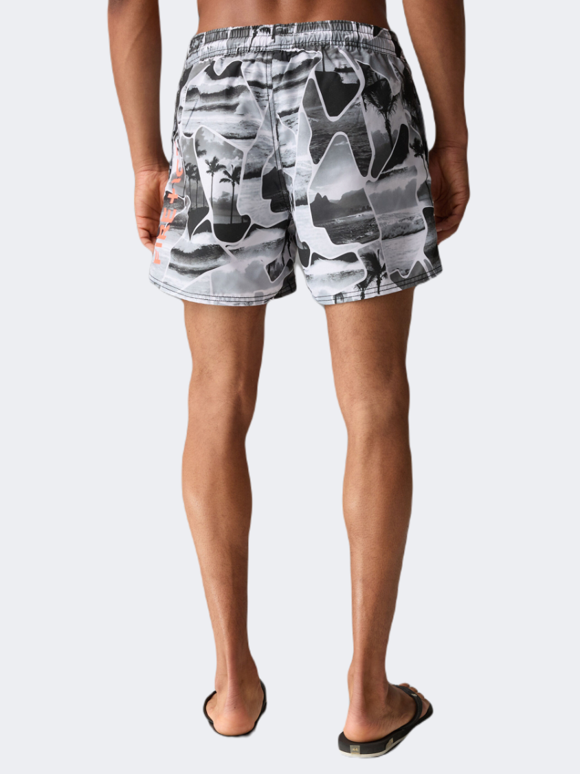 Bogner Nelson 2 Men Beach Swim Short Black/White
