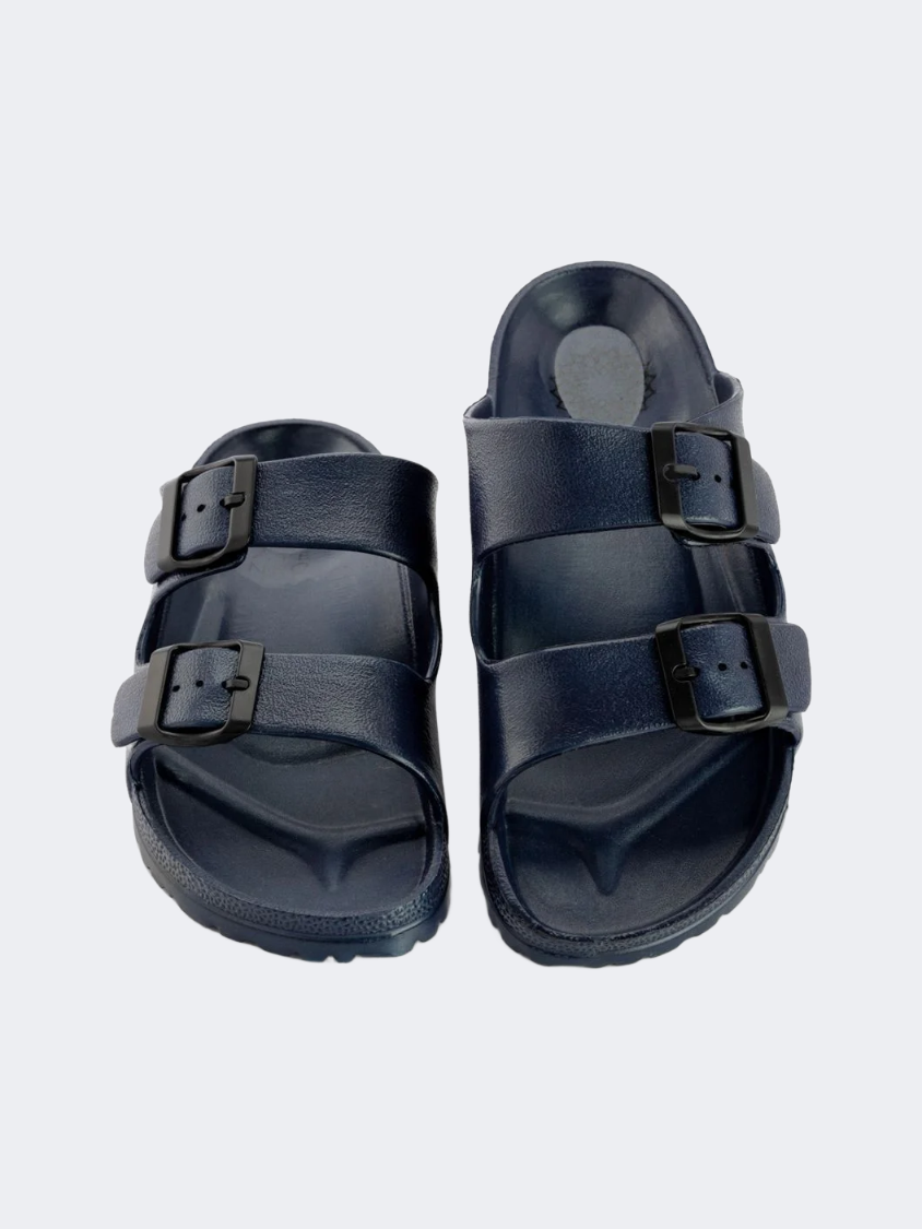 Ateneo 01 Sea Men Beach Slippers Blue Navy