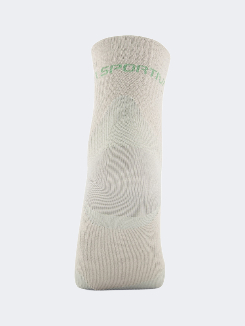 La Sportiva Sprint Trail Unisex Hiking Sock Onyx/Aspen Green