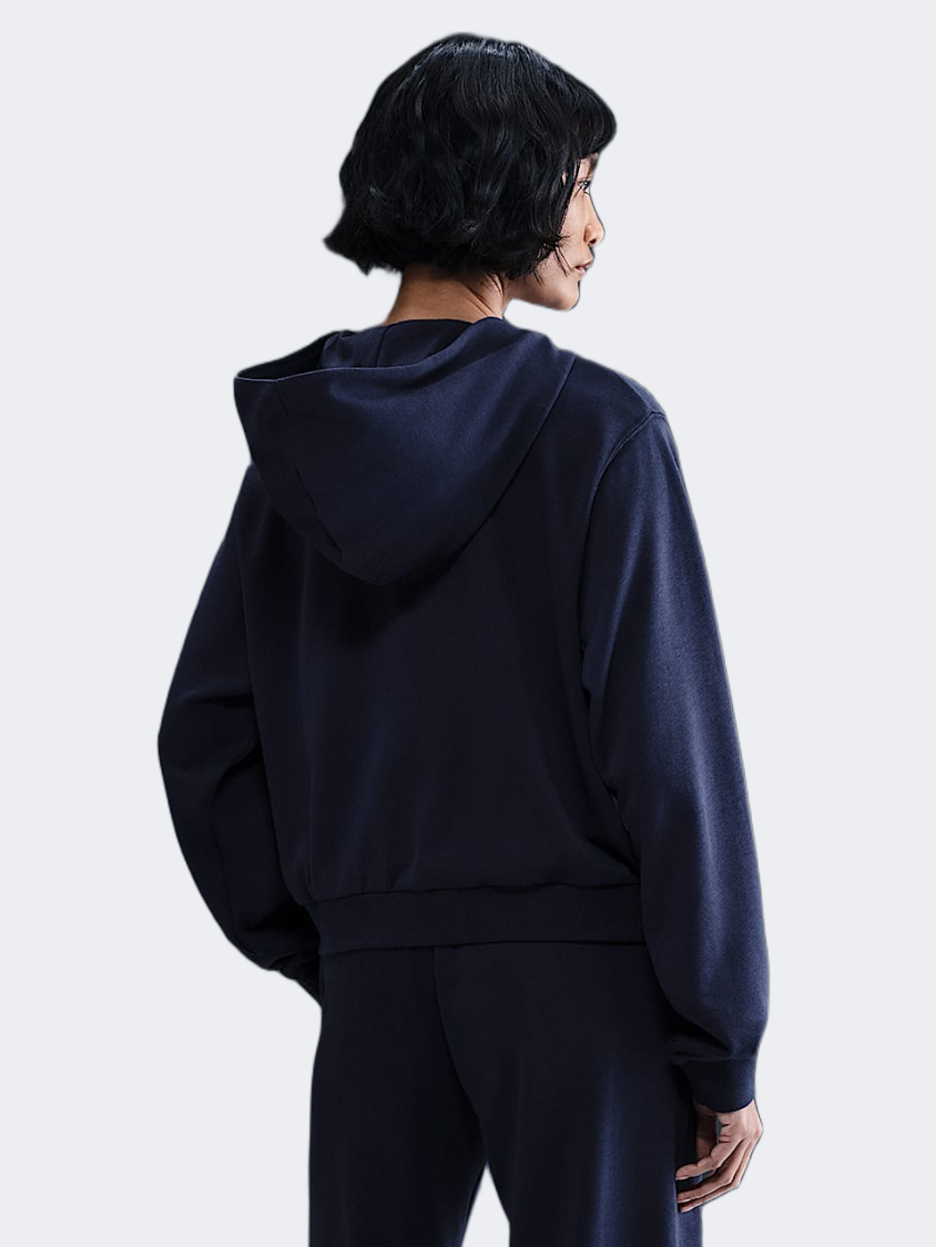 Nike Sportswear Chill Terry Women Lifestyle Hoody Midnight Navy/Sail