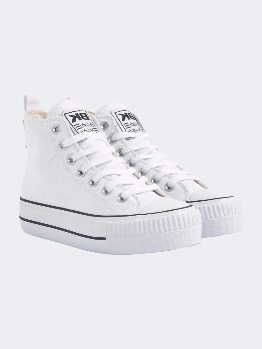 British Knights Kaya Mid Fly Women Lifestyle Espadrilles White