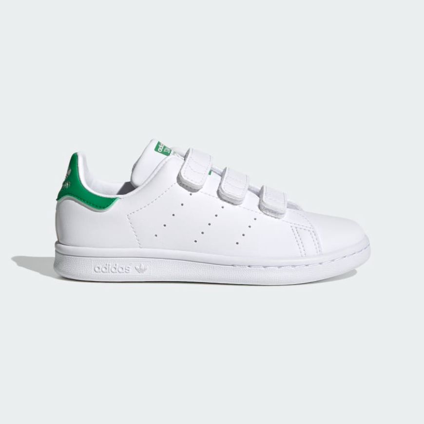 Adidas Stan Smith Ps Original Shoes White/Green