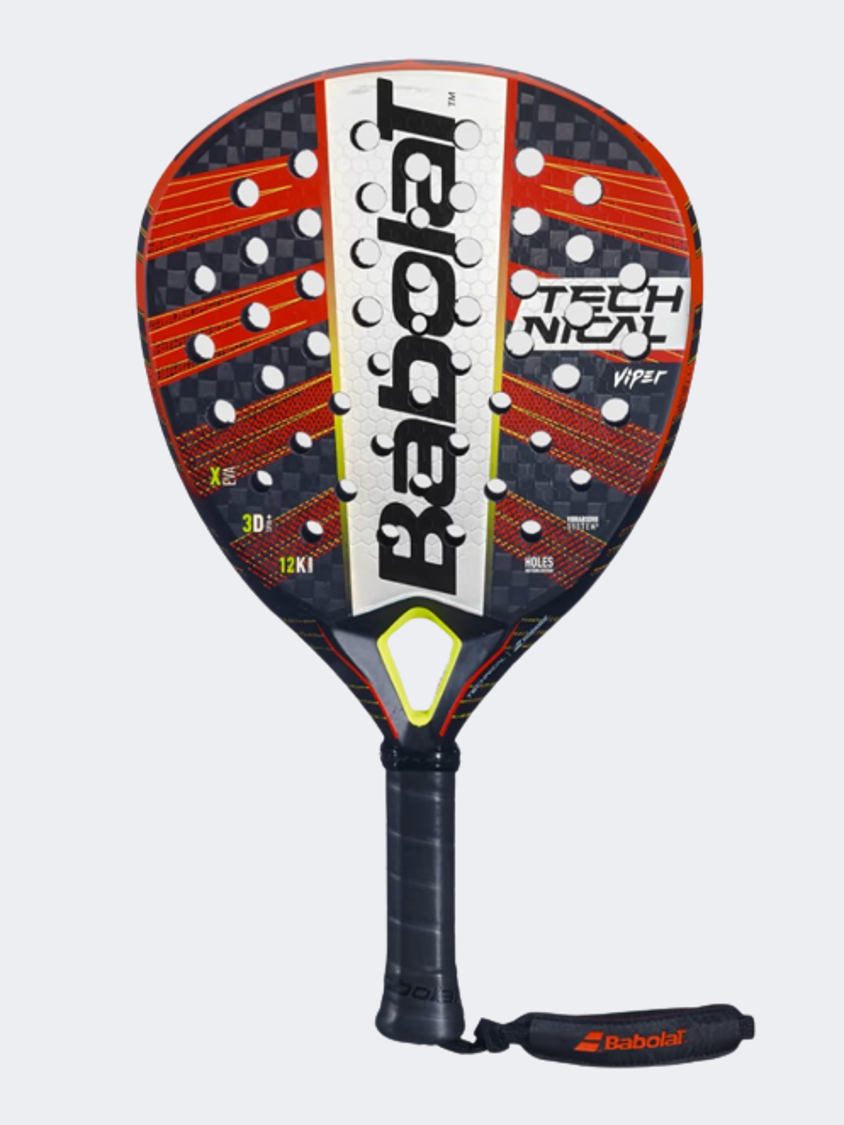 Babolat Technical Viper Padel Racquet Red Black Grey