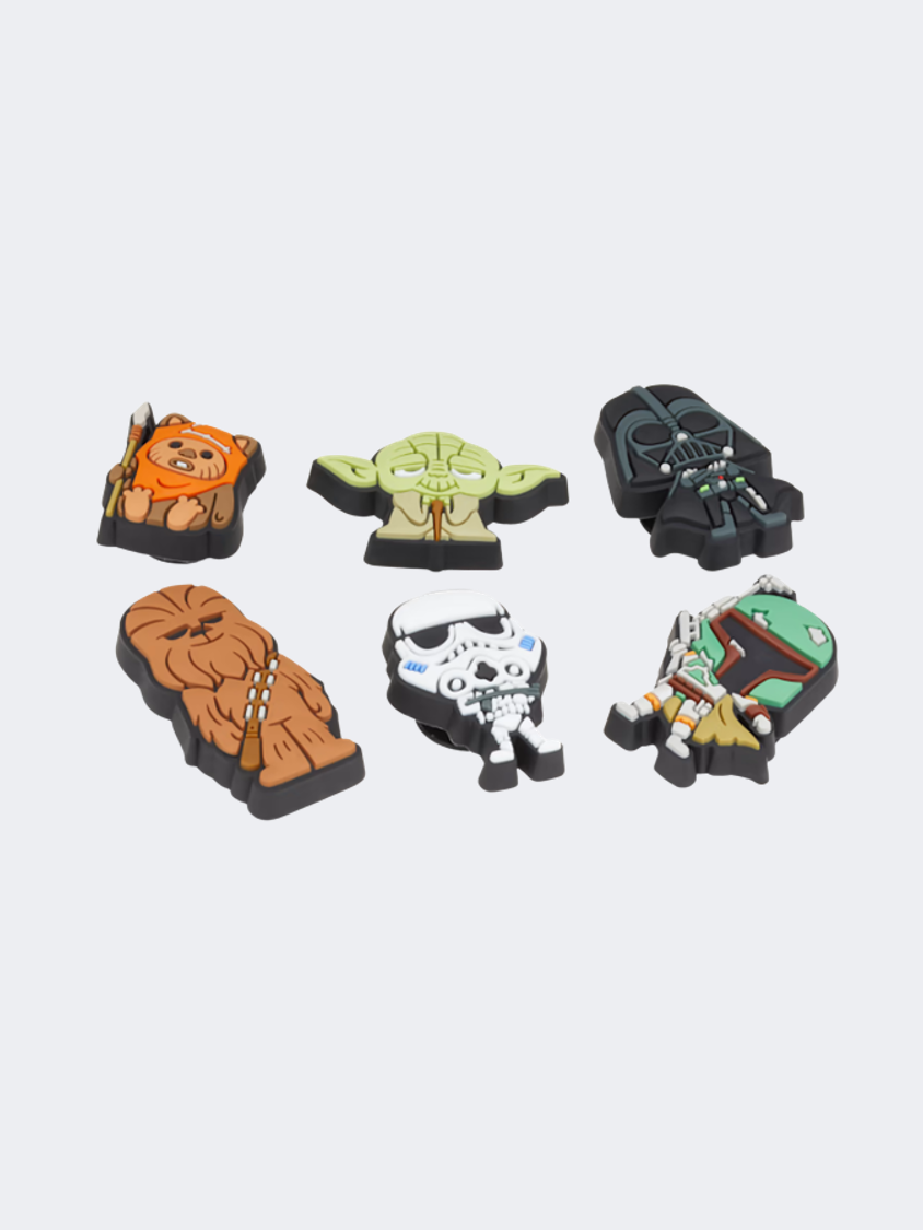 Crocs Star Wars Character Pin 6 Units Multicolor
