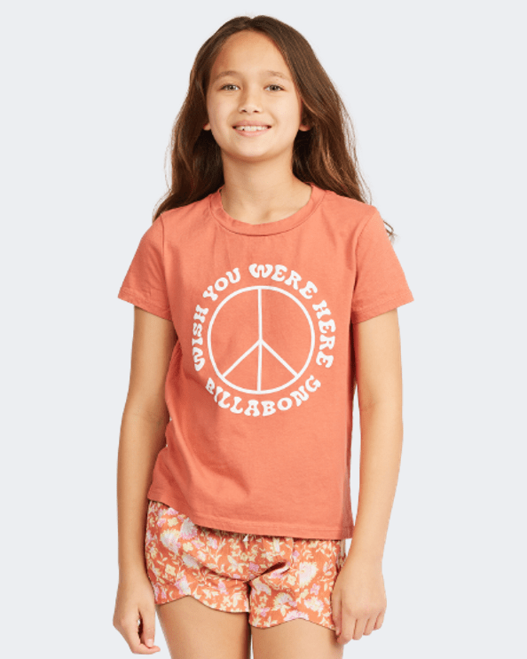 Billabong Wish You Were Here Girls Lifestyle T Shirt Cider MikeSport Lebanon