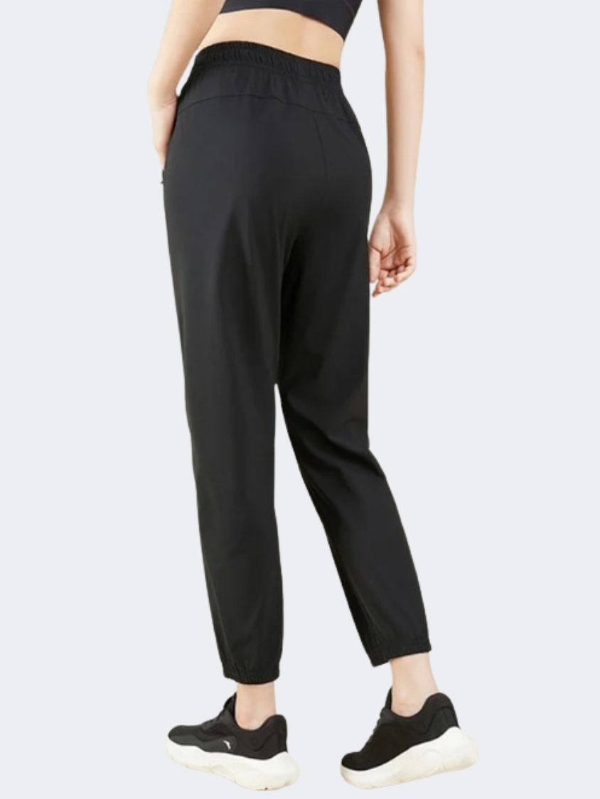 Anta Women Running Pant Black