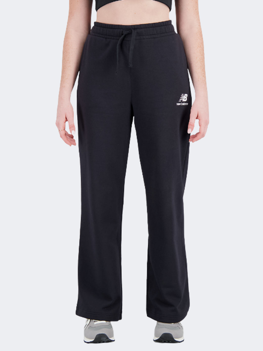 Buy New Balance Womens Essentials French Terry Sweat Pants Black