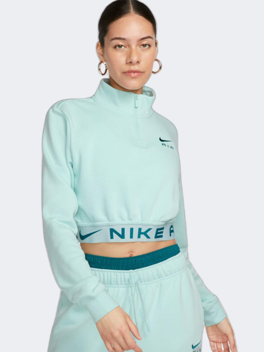 teal nike sweatshirt womens