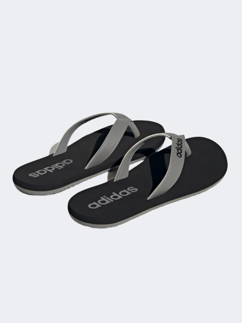 Adidas Eezay Men Swim Slippers Grey/Black