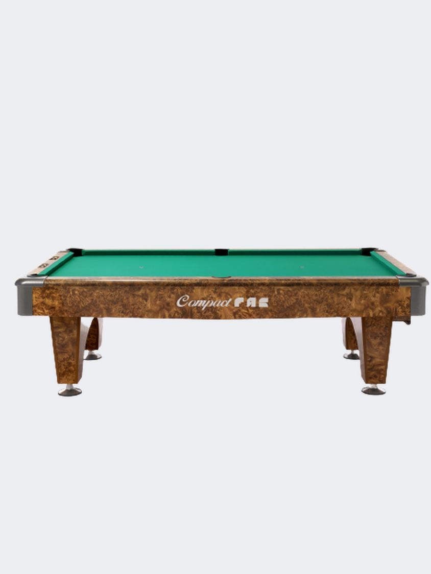 Fas Golden Billiard Pool Table Brown/Green