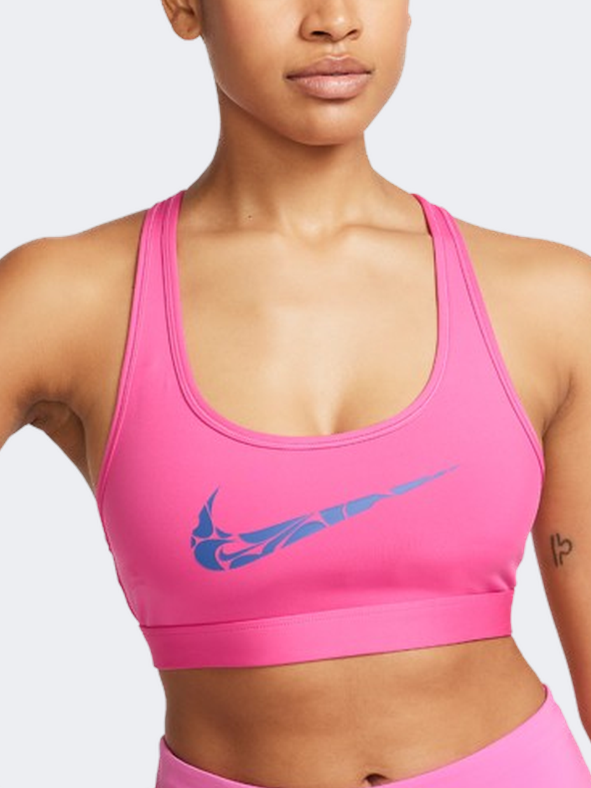 bra discount nike neon pink sports bra