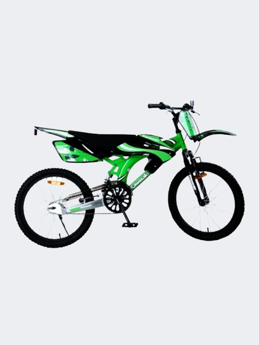 Kawasaki Kids Biking Motobike 20 Stl Ssp Frm Frnt Clpr Rr Cstr Brk Tr MikeSport Lebanon