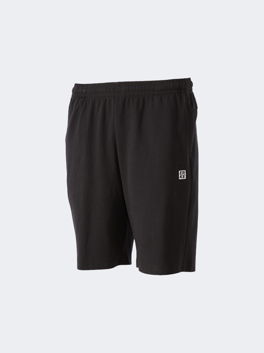 Erke Knitted Men Lifestyle Short Black – MikeSport Lebanon