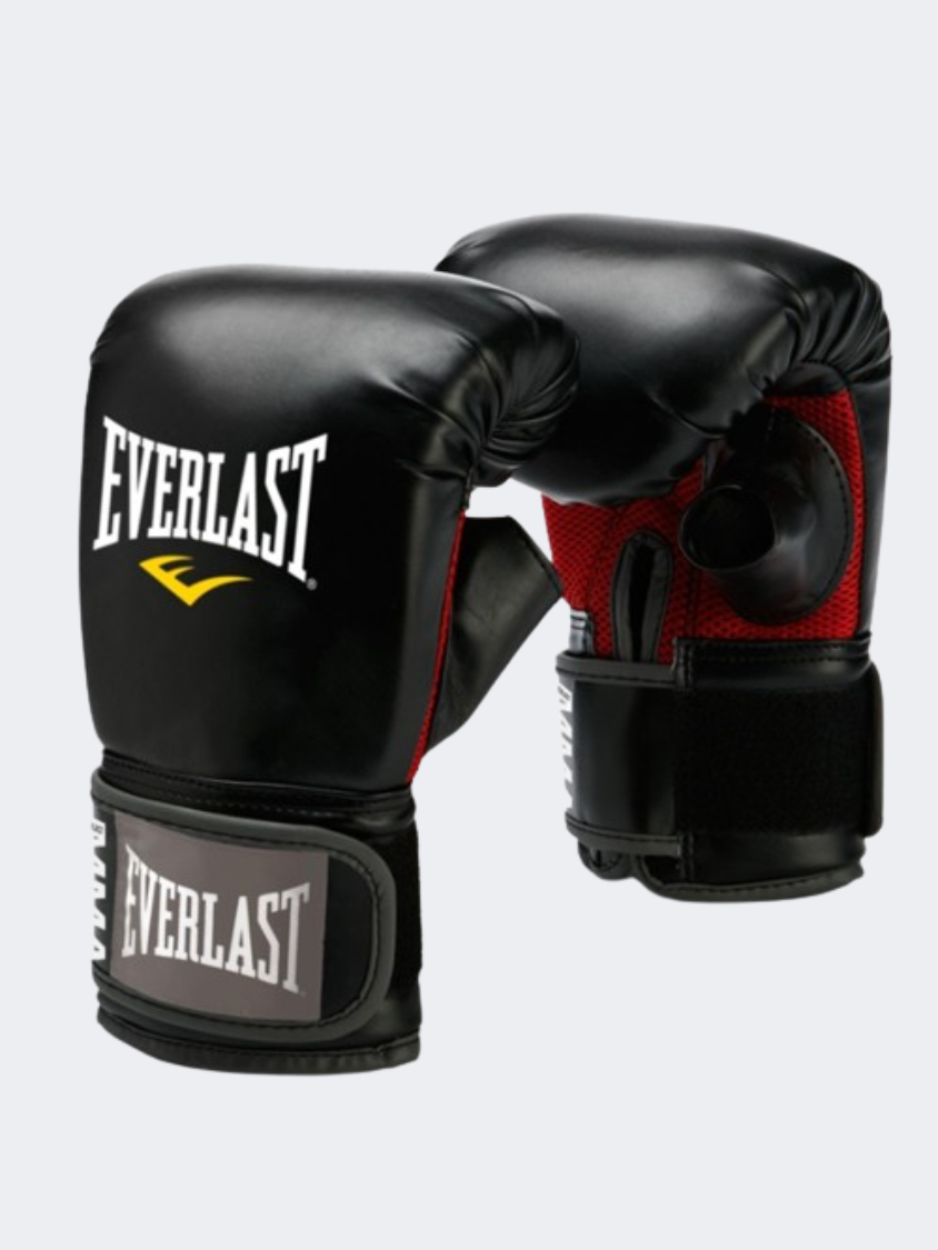 Everlast Mma Heavy Unisex Boxing Gloves Black Red