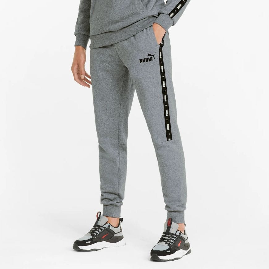 Puma tape clearance track pants