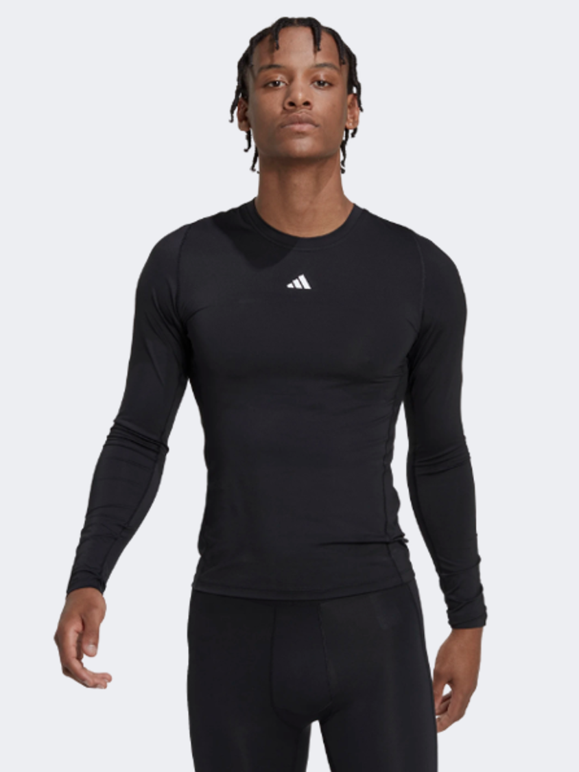 Adidas Techfit Compression Men Training T-Shirt Black – MikeSport