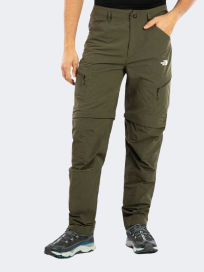 The North Face Exploration Conv Reg Tapered Men Hiking Pant New Taupe Green