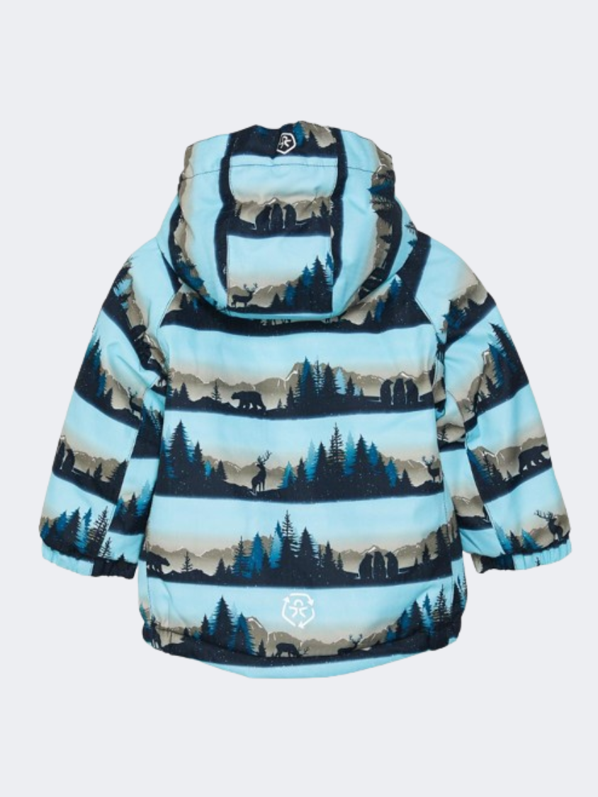 Color Kids Boys Skiing Jacket Aqua Esque