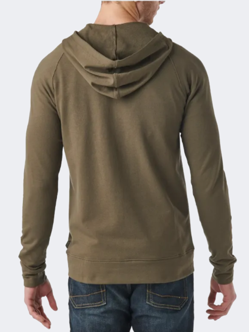 5-11 Brand Zone Full Zip  Men Tactical Hoody Green