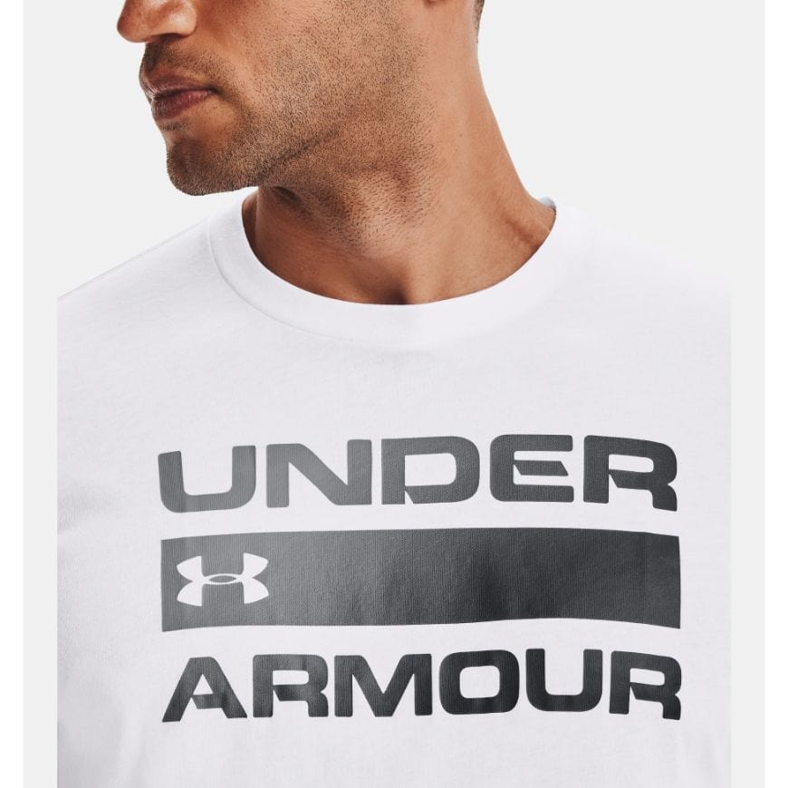 Under Armour Team Issue Wordmark Men Lifestyle T-Shirt White/Elemental