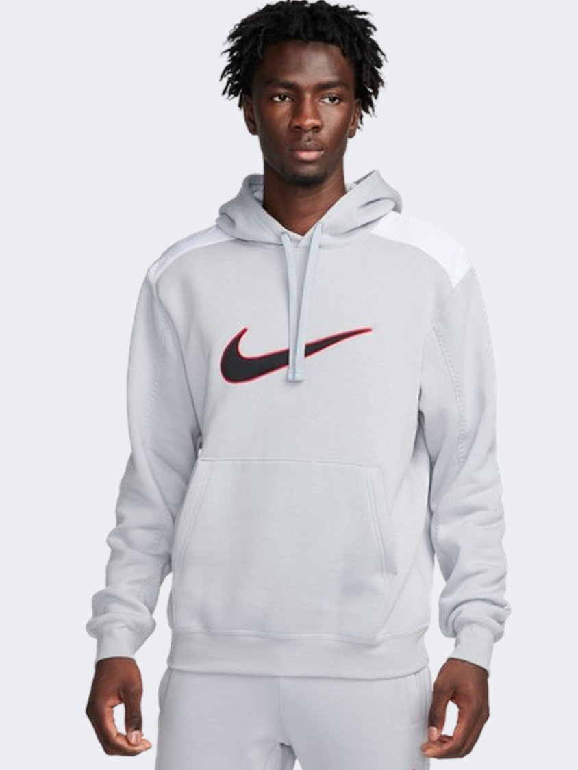 Nike wolf top grey hoodie