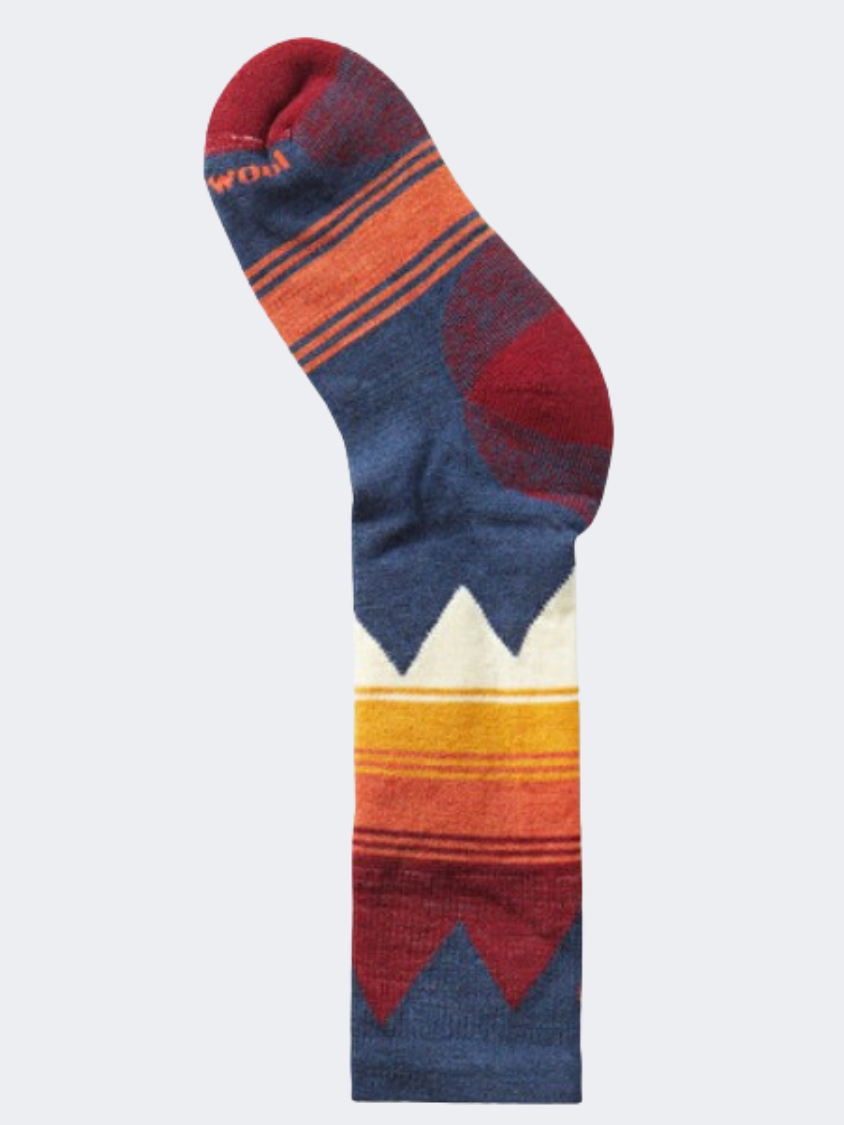 Smartwool Lc Otc Unisex Skiing Sock Alpine Blue