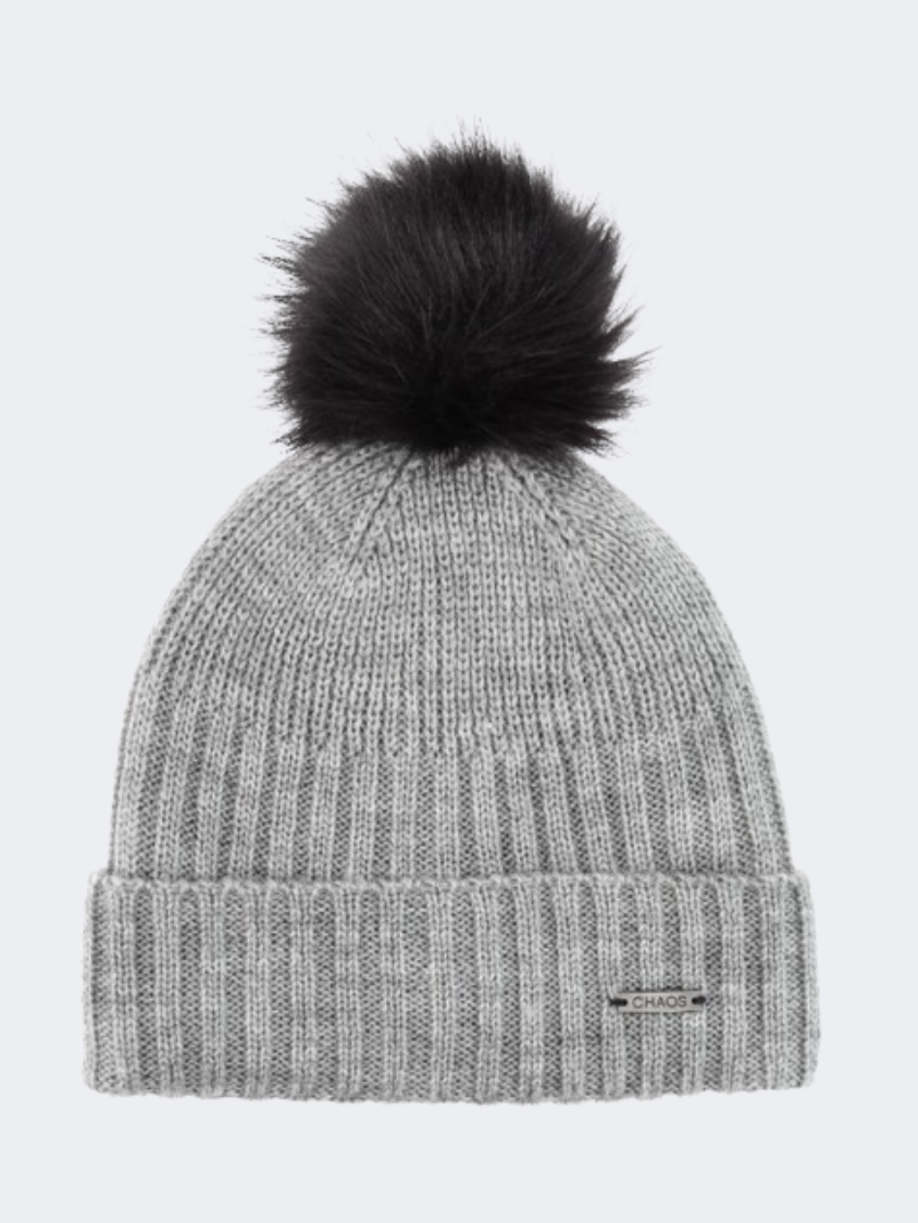 Chaos Sheila Women Lifestyle Beanie Light Heather Grey – MikeSport