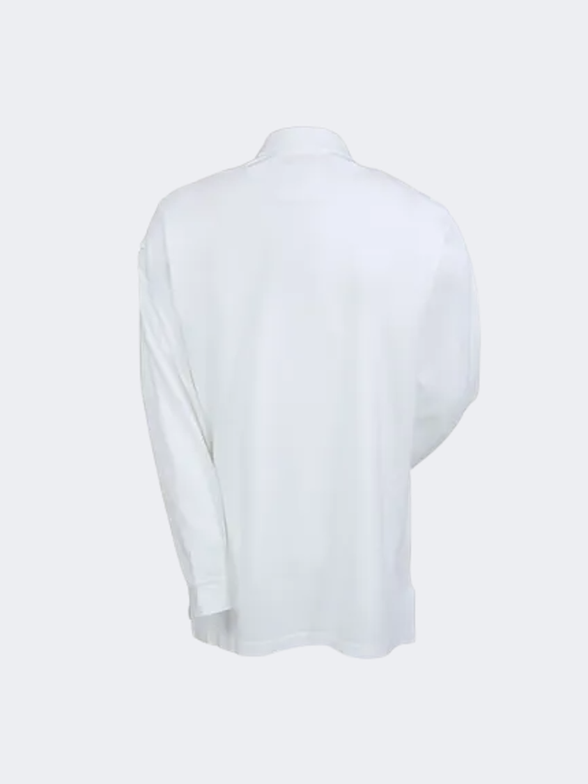 5-11 Brand Professional Men Tactical Polo Long Sleeve White