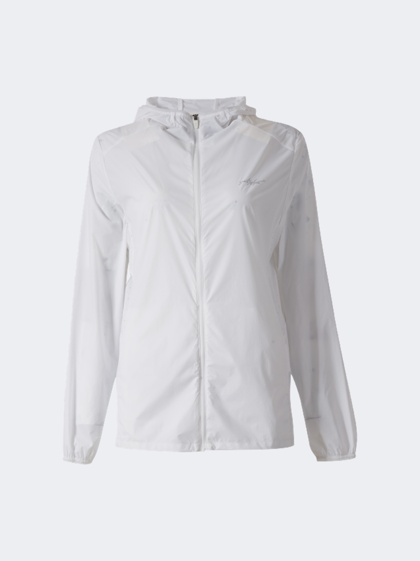 Erke Windbreaker Women Lifestyle Jacket White MikeSport Lebanon