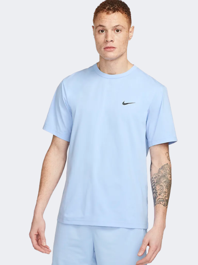 Nike Hyverse Men Training T Shirt Light Blue MikeSport Lebanon