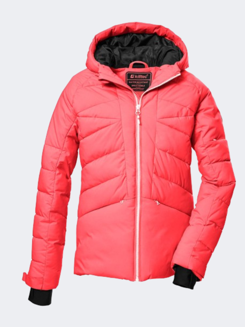Skiing 116 MikeSport Lebanon Girls – Jacket Ksw Coral/Pink Killtec